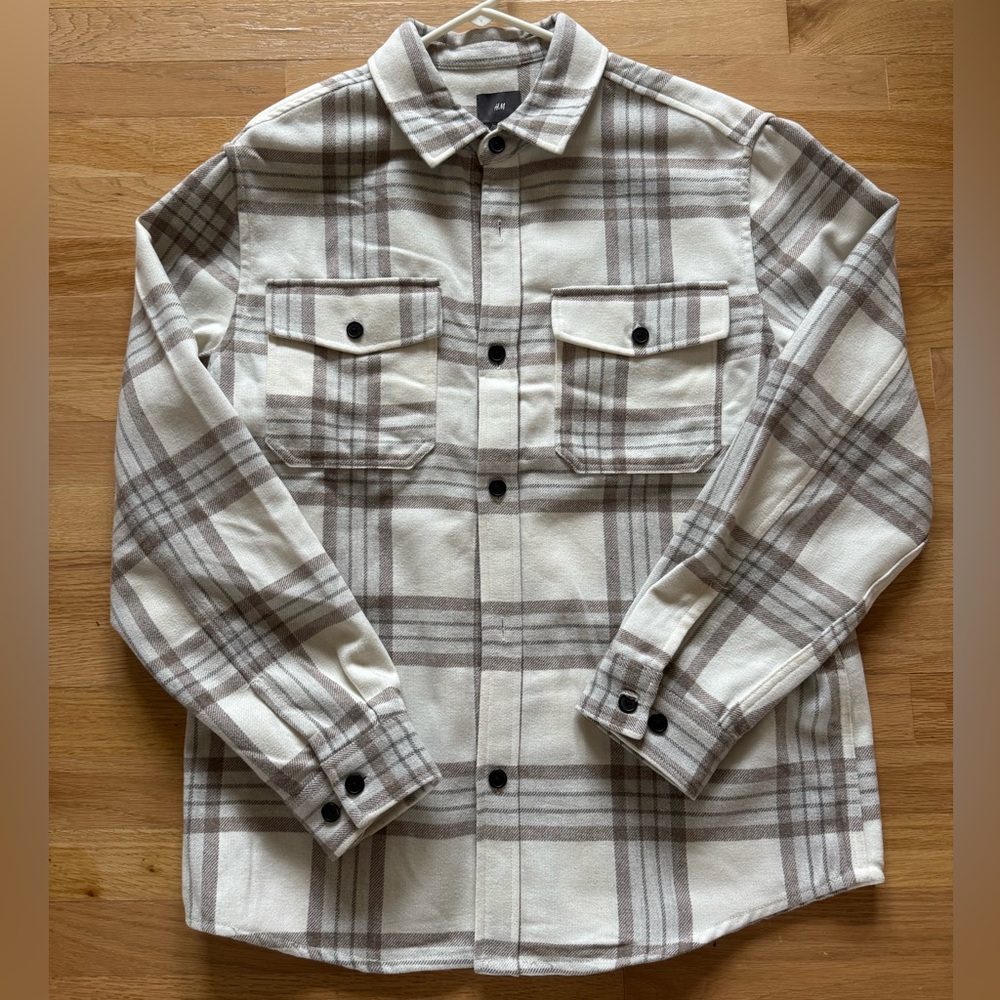 H&M Flannel Shacket